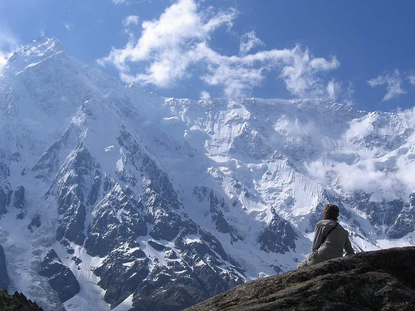 K2 Mountain, Karakoram HD wallpaper