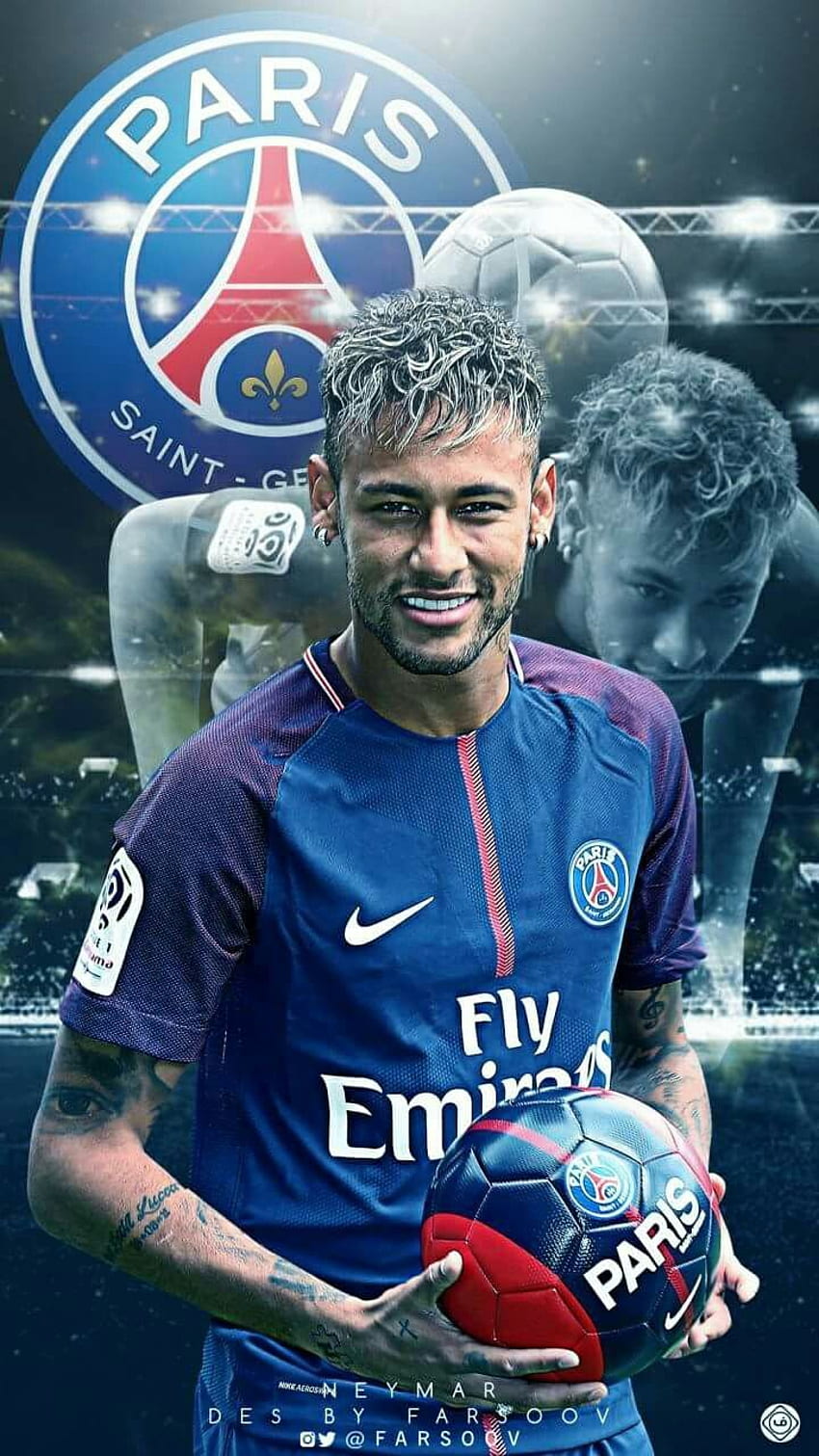 Màn hình điện thoại của bạn sẽ cực kỳ ấn tượng khi lựa chọn hình nền của Neymar trong màu áo PSG! Đây là cách tuyệt vời để thể hiện tình yêu và sự hâm mộ của bạn dành cho cầu thủ này.