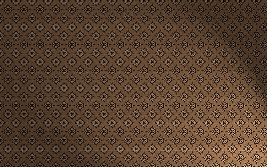 Vintage Background, Brown Pattern HD wallpaper