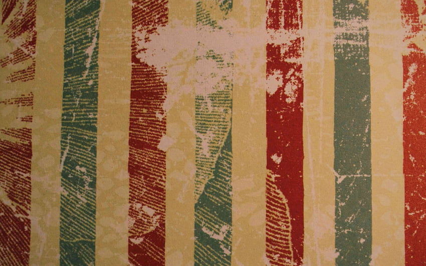 Garis-garis Berwarna Antik Abstrak Mac, Oranye Retro Wallpaper HD