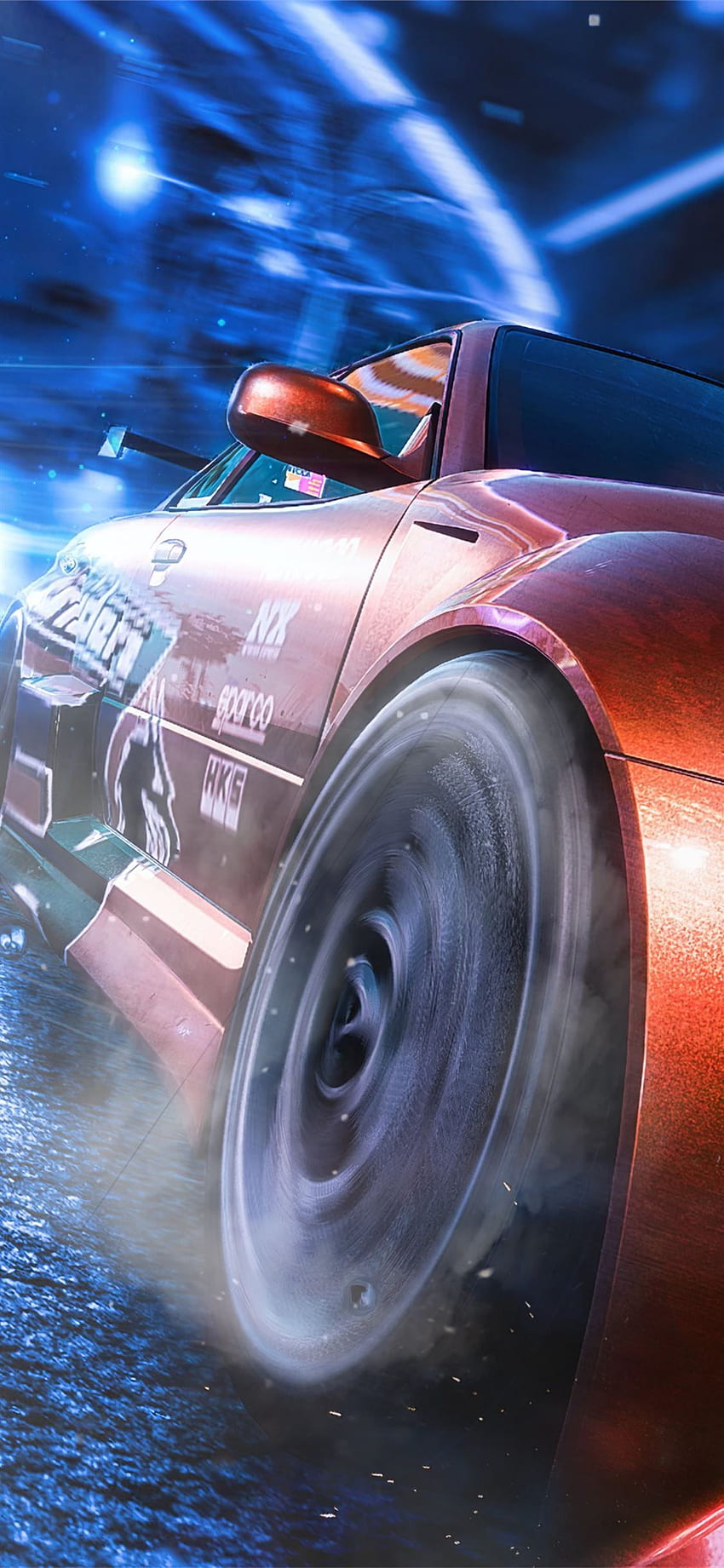 speed underground cover iPhone X, Need For Speed Heat 6 HD phone wallpaper