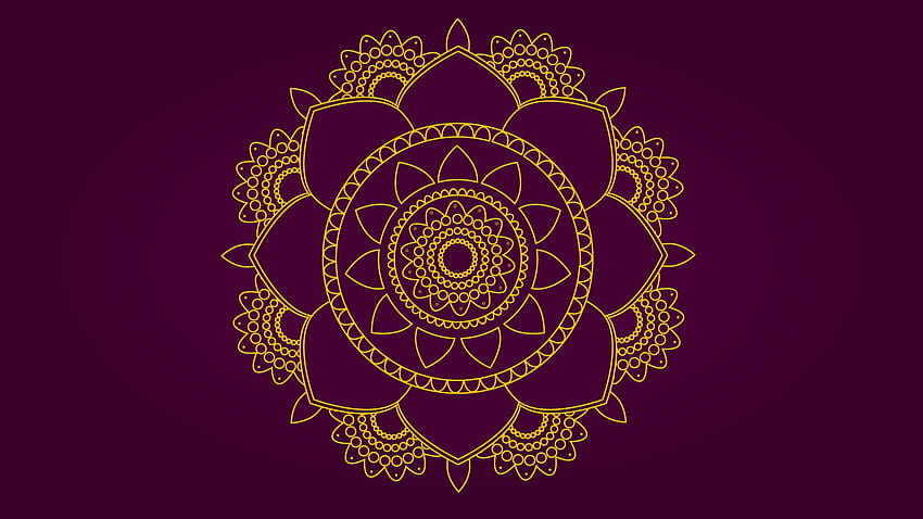 Mandala Art Background Design - Novocom.top, Hindu Mandala HD wallpaper