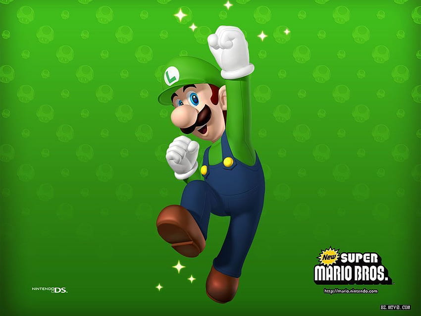 Super Mario Bros.: Luigi. Mario-Brüder, Super-Mario-Brüder, Mario HD-Hintergrundbild