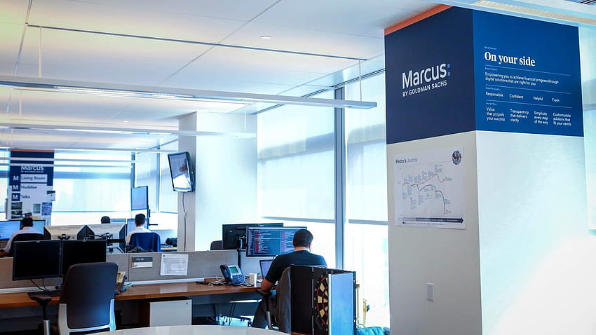 Goldman Sachs erhöht die Zinsen auf Marcus-Konten, während die Banken um Einlagen kämpfen HD-Hintergrundbild