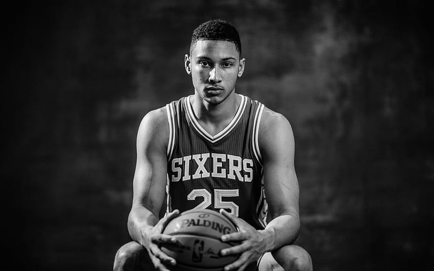 Ben Simmons, Philadelphia 76ers, NBA papel de parede HD