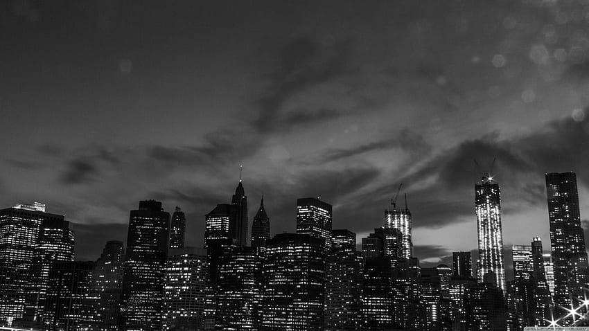 new york black and white, NYC Black and White HD wallpaper