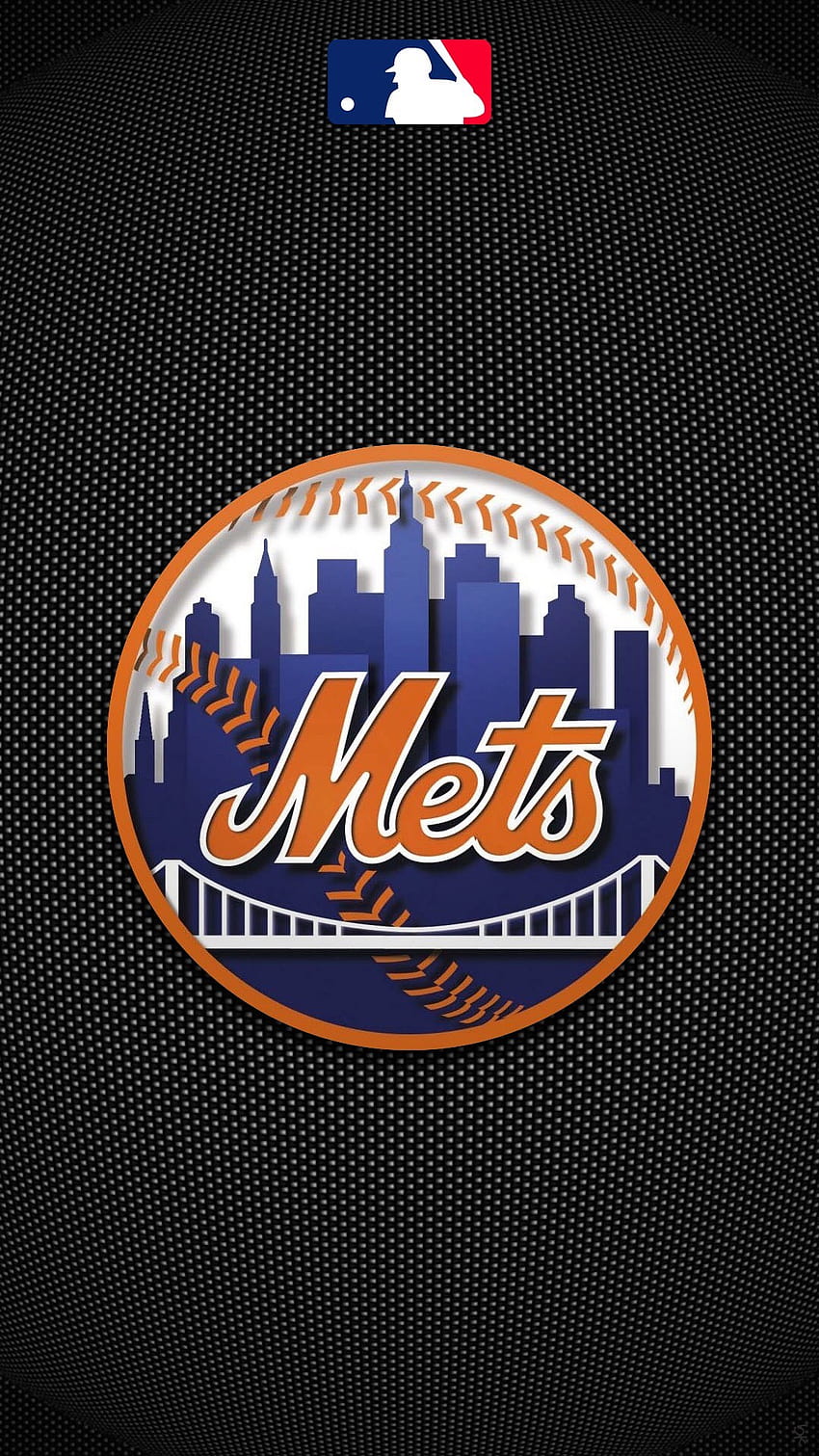 Philadelphia Phillies Wood For iPhone - logo i mundury New York Mets - i tło Tapeta na telefon HD