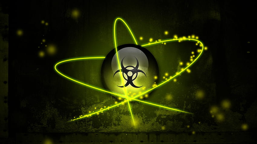 Radiation Symbol, Nuclear Symbol HD wallpaper