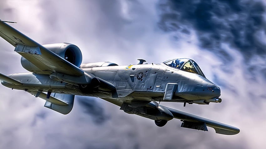 Pesawat Militer A 10 Thunderbolt Ii Air Force Usaf Wallpaper HD