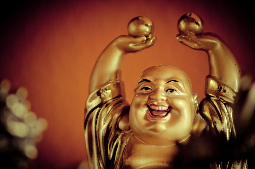 Citações de Buda rindo, Buda sorridente papel de parede HD