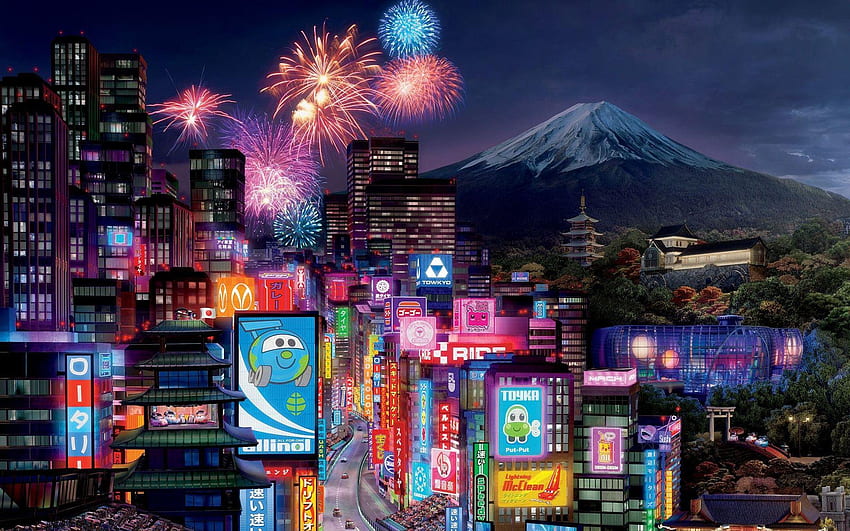Aesthetic Japan Nightlife, Aesthetic Tokyo Rain HD wallpaper