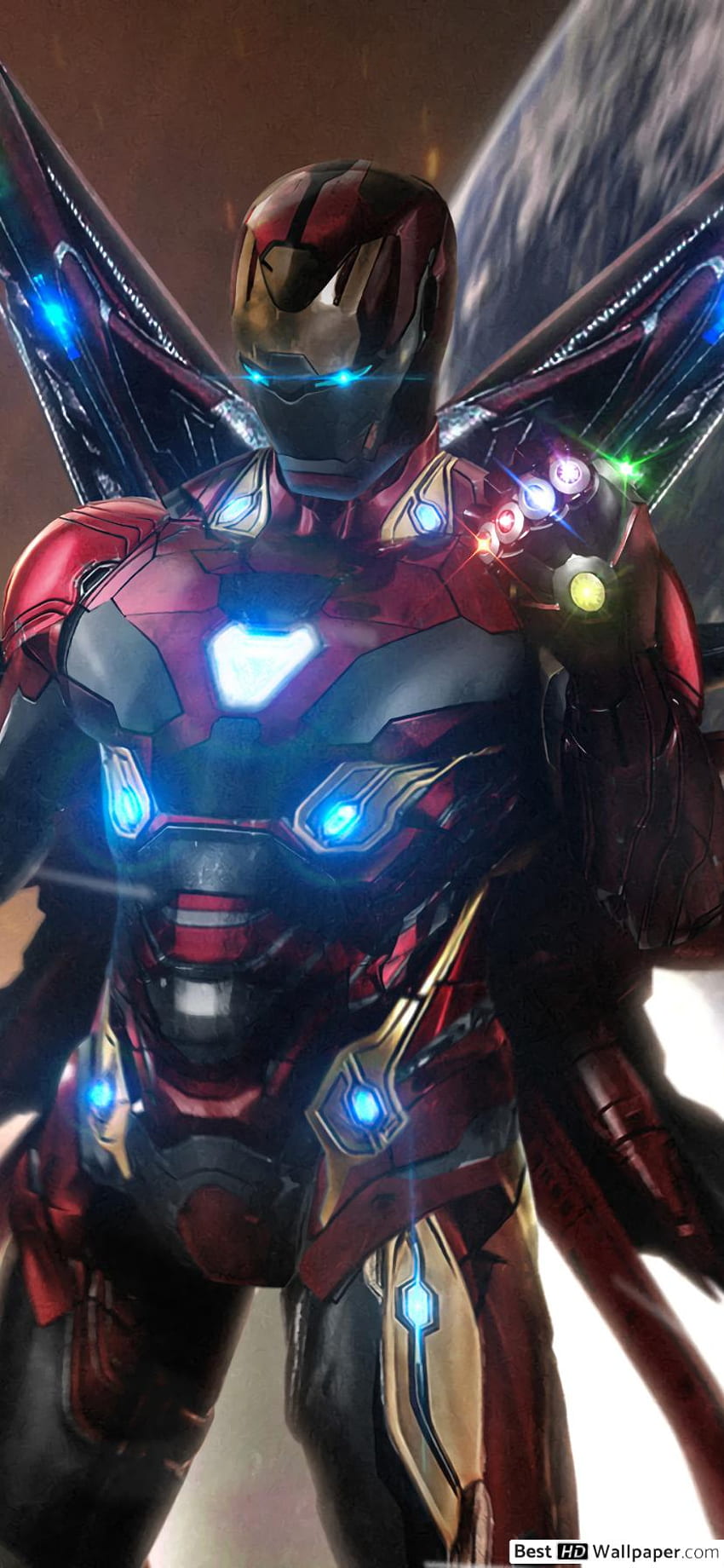 Iron Man para móvil, teléfono de Iron Man fondo de pantalla del teléfono