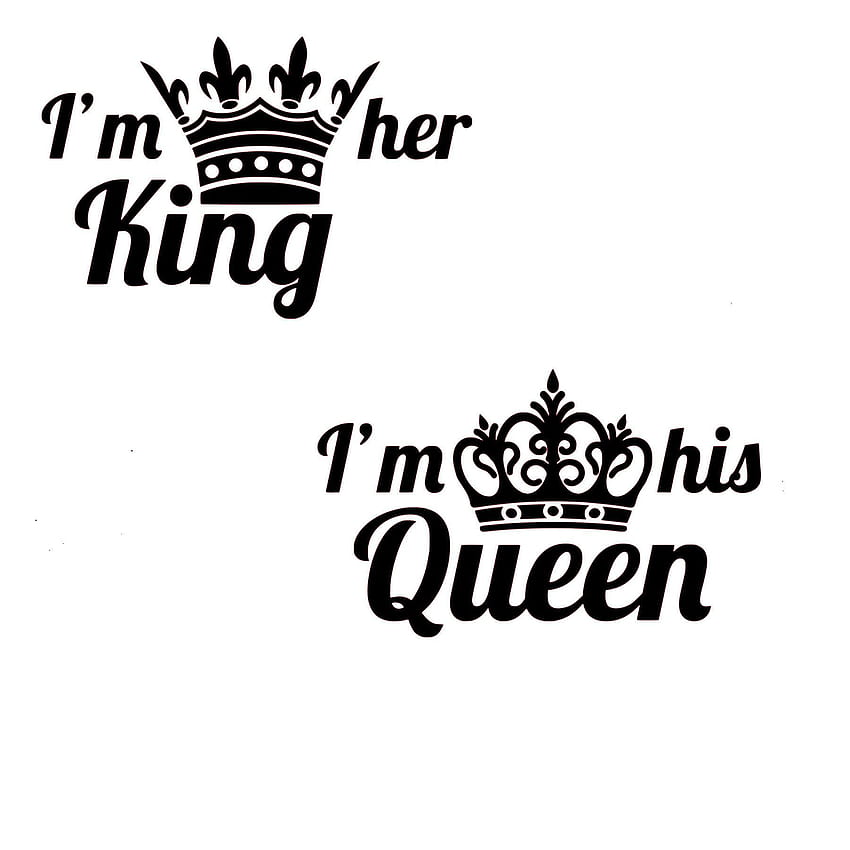 Her King, His Queen A3 Print, poster, wall art, lion print lioness, Mr  & Mrs | eBay