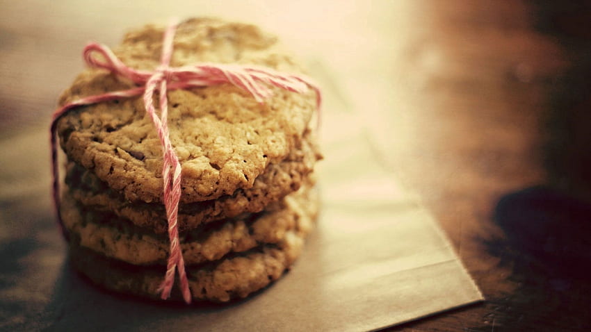 Food, Cookies, Thread, Bakery Products, Baking, Stack, Pile, Oatmeal HD wallpaper