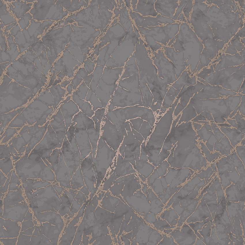 Fine Decor Metallic Marmor – FD42267 – Graues Roségold HD-Handy-Hintergrundbild