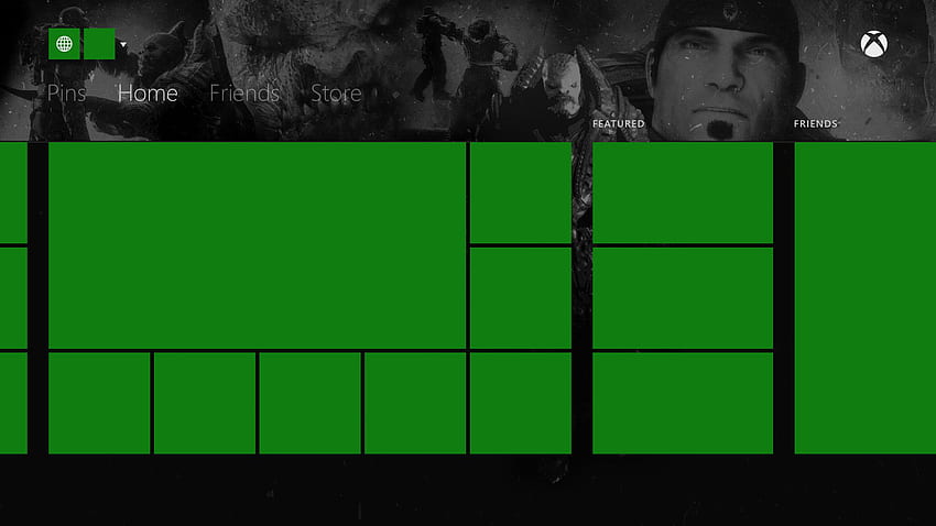 Für The Gearheads: Xbox One im Gears of War-Design *AKTUALISIERT, benutzerdefinierte Xbox One HD-Hintergrundbild