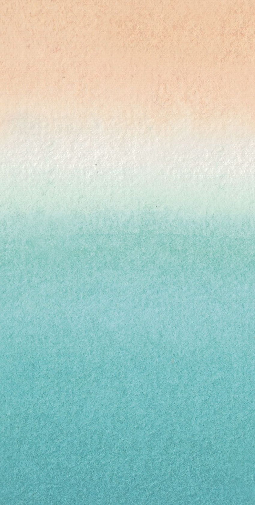 Blue & Yellow Ombre Sea Beach, Teal Ombre HD phone wallpaper | Pxfuel