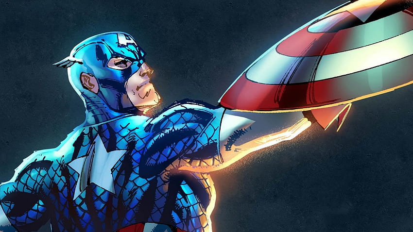Ultra Captain America, Hintergrund. Alle, Superhelden HD-Hintergrundbild