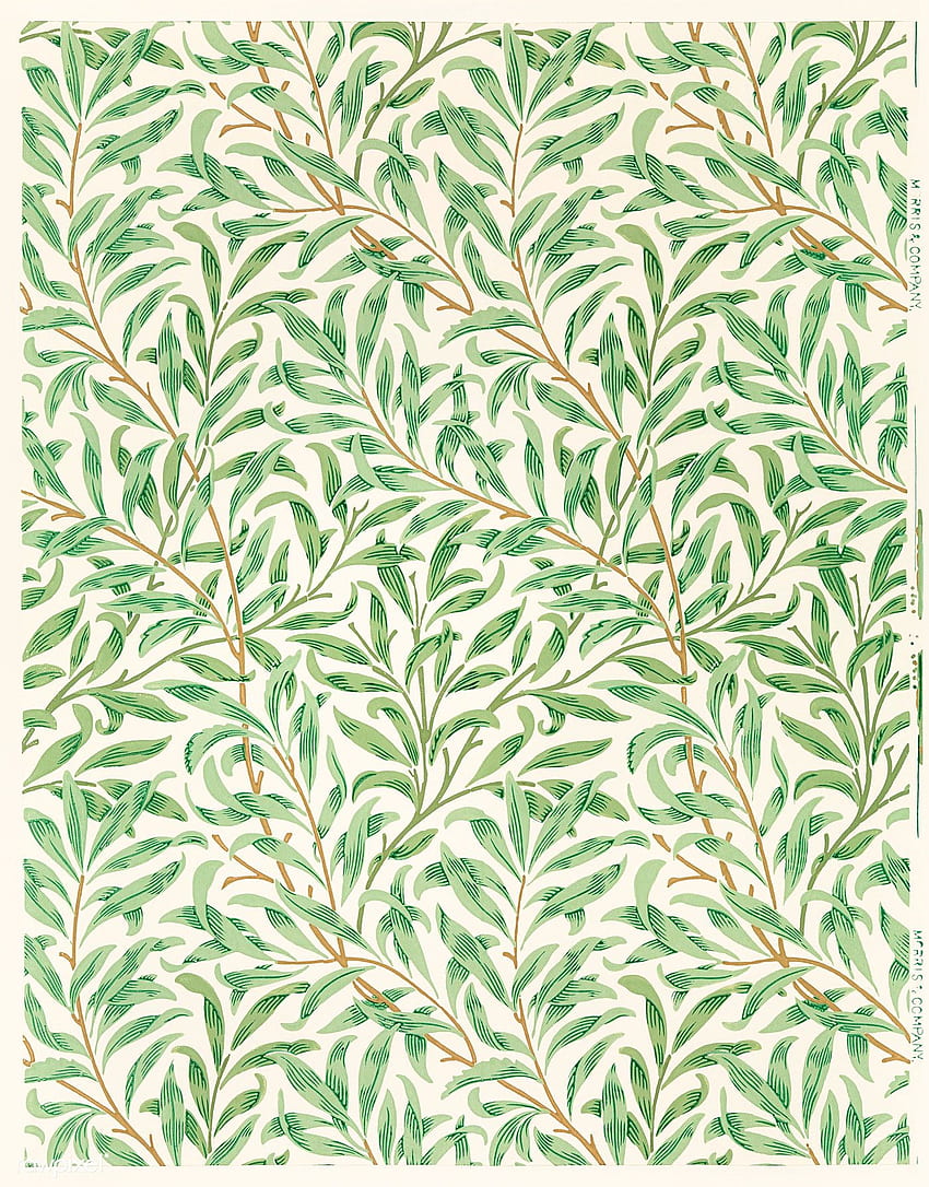 William Morris Tekstylia i wzory Wysoka jakość CC0 Public Domain Tapeta na telefon HD