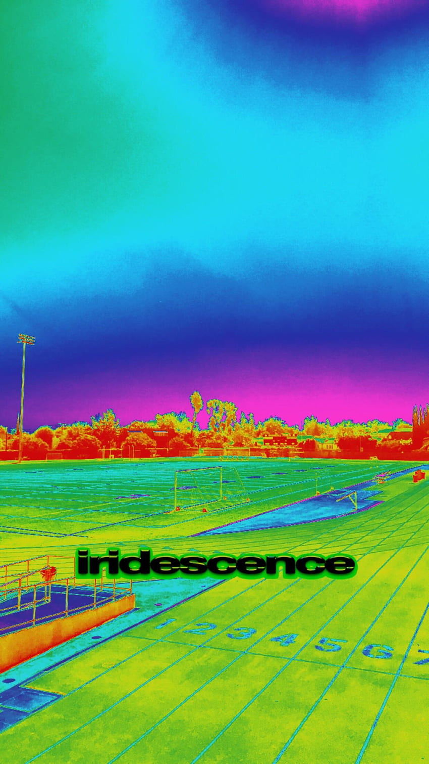 i made using the iridescence snapchat filter, Snahat HD phone wallpaper