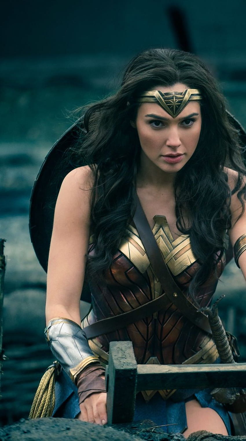 Wonder Woman, film di Hollywood, Gal Gadot, Justice League Sfondo del telefono HD