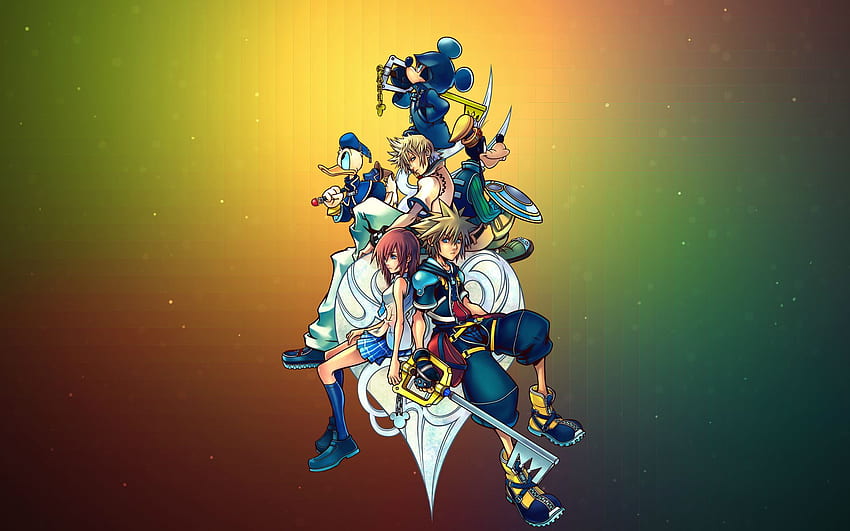 Show us your kingdom hearts !: KingdomHearts, Kingdom Hearts Stained Glass HD wallpaper