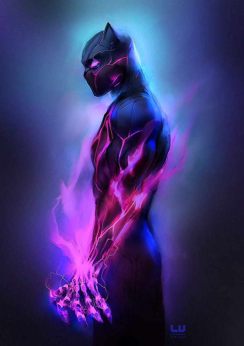 leonardovincent: “Wakanda Forever ” I am loving all the art and fan art for Black Panther it is a. Marvel comics , Black panther art, Superhero, Kinetic Energy HD phone wallpaper