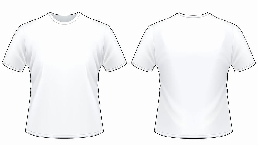 Blank Tshirt Template Beautiful Blank Tshirt Template Worksheet In Png . Shirt template, Blank t shirts, Tshirt template, White Shirt HD wallpaper