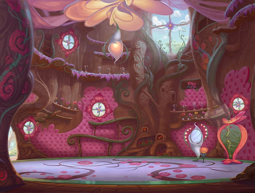 Pixie Hollow (online game) - Background HD wallpaper