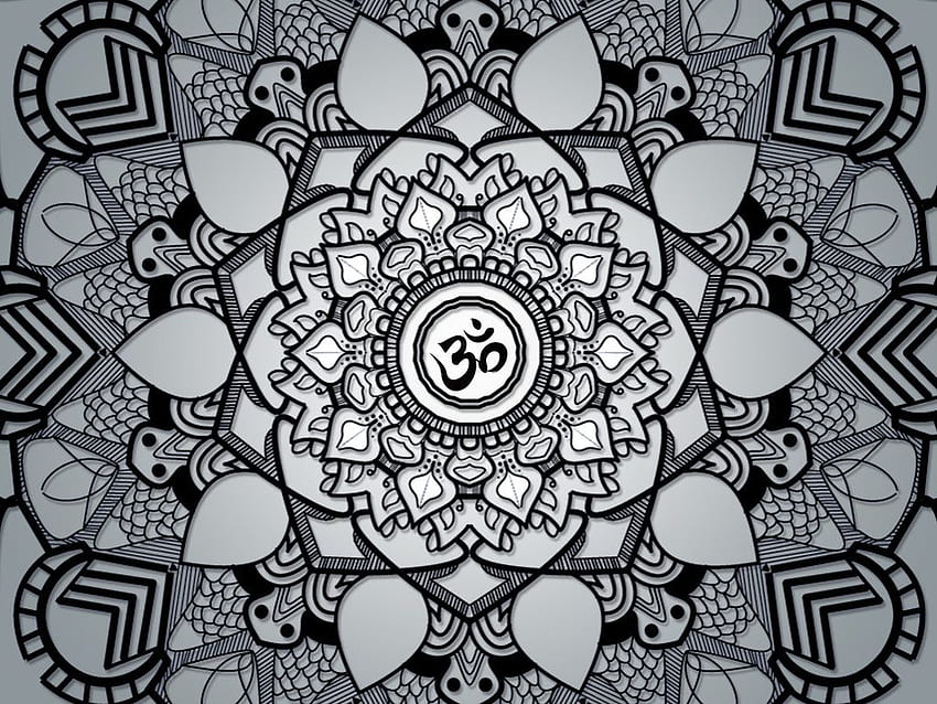 Ohm-Galerie, Om-Mandala HD-Hintergrundbild