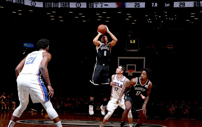 D'Angelo Russell & Spencer Dinwiddie Thriving With and Without Each Other. Brooklyn Nets HD wallpaper