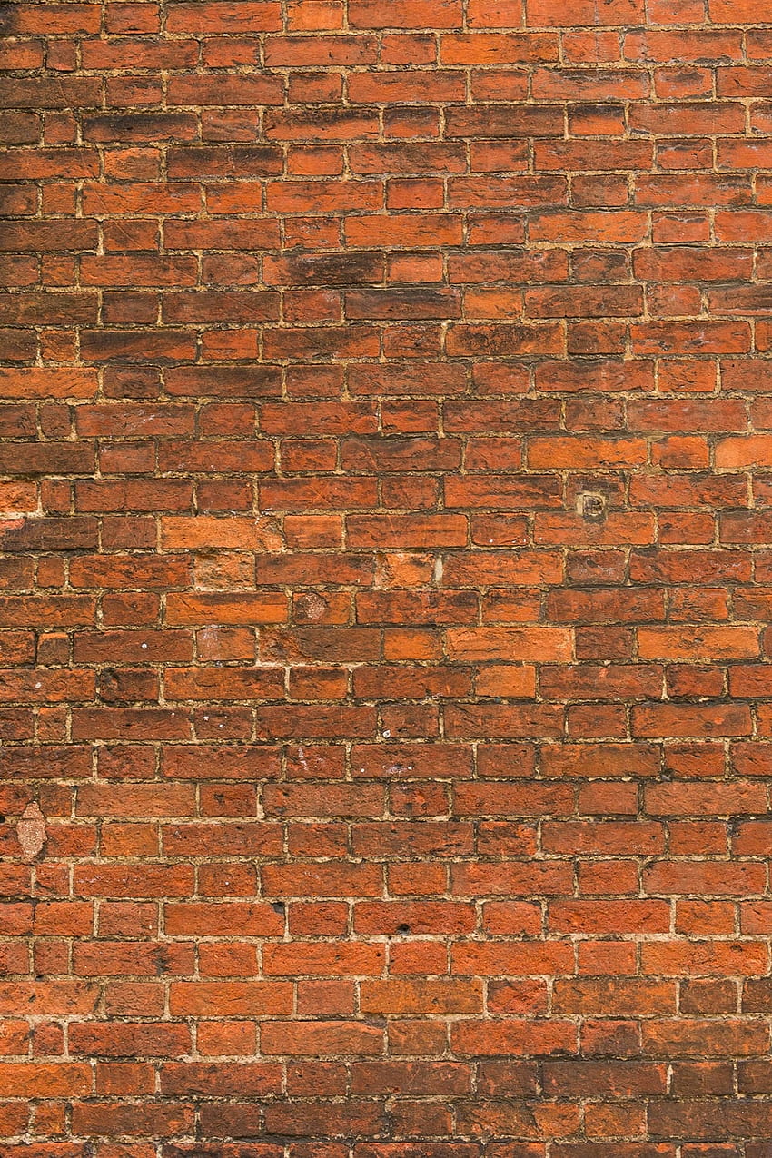 Red Brick, Orange Brick HD phone wallpaper