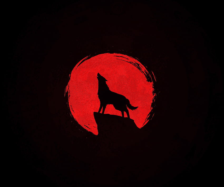 Cool Red Moon, Crimson Moon HD wallpaper | Pxfuel