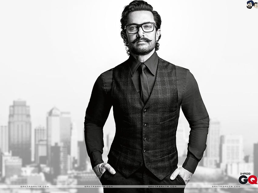 Bintang & Aktor Bollywood Terpanas. India, Aamir Khan Wallpaper HD