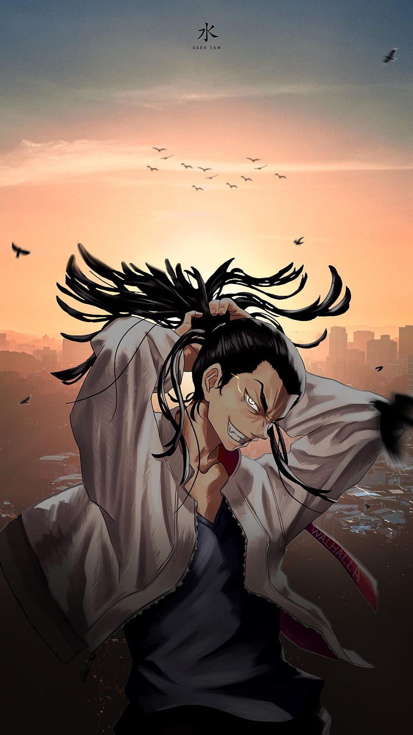 Baji: AnimeART, Keisuke Baji HD-Handy-Hintergrundbild