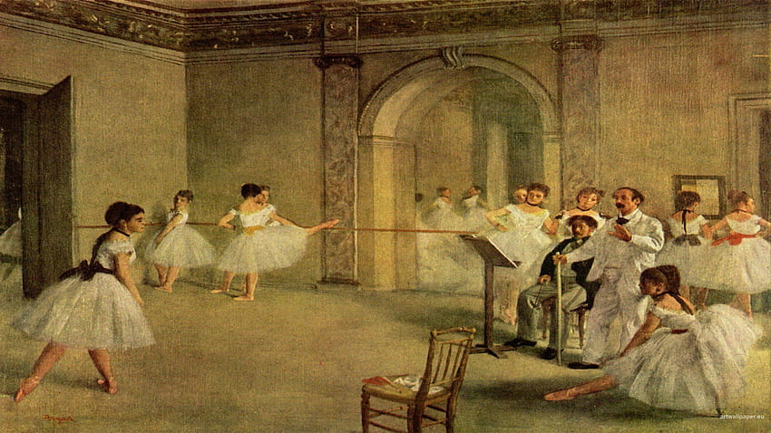 paintings, Artwork, Dancing, Impressionist, Painting, Edgar, Degas, Impressionism, Ballerinas / and Mobile Background, Impressionist Computer HD wallpaper