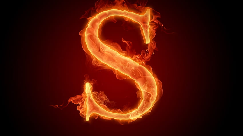 s, alfabeto, lettera, fiamma, fuoco, , lettera 10417, 2560 X 1440 Fuoco Sfondo HD
