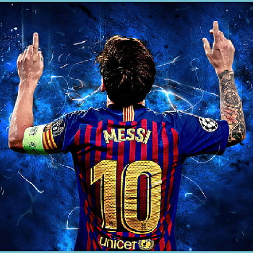 : Futebol, Lionel Messi, FC Barcelona Flare - Messi, Messi Aesthetic Papel de parede de celular HD