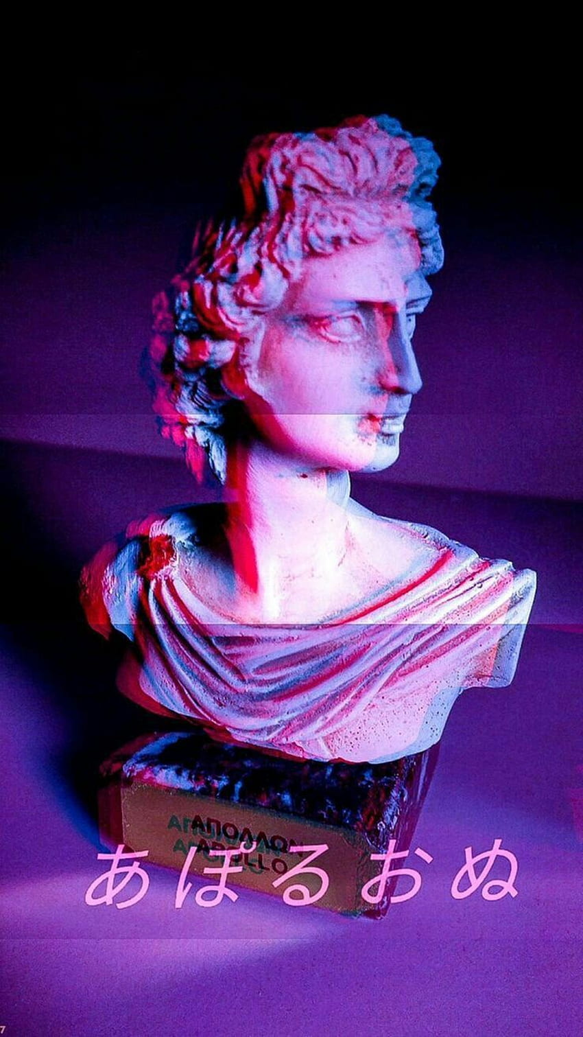 Darya B On Statue Vaporwave Vaporwave Art Statue Aesthetic Hd Phone