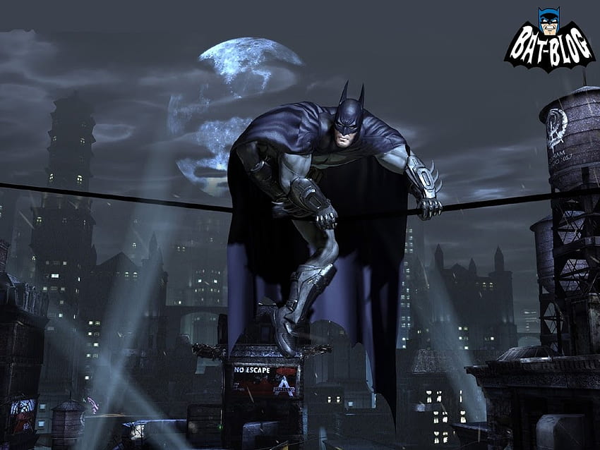 Batman Media: BATMAN Baru - Latar Belakang KOTA ARKHAM Wallpaper HD
