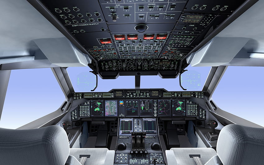 Recorre La Cabina De Ana S Boeing 787 Dreamliner Wired fondo de pantalla