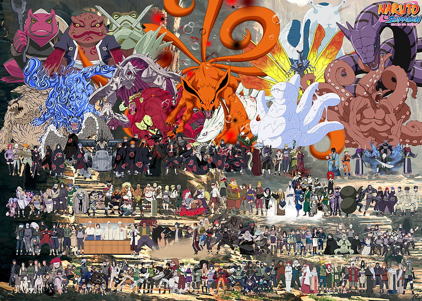 Orochimaru (Naruto), All Naruto Characters HD wallpaper