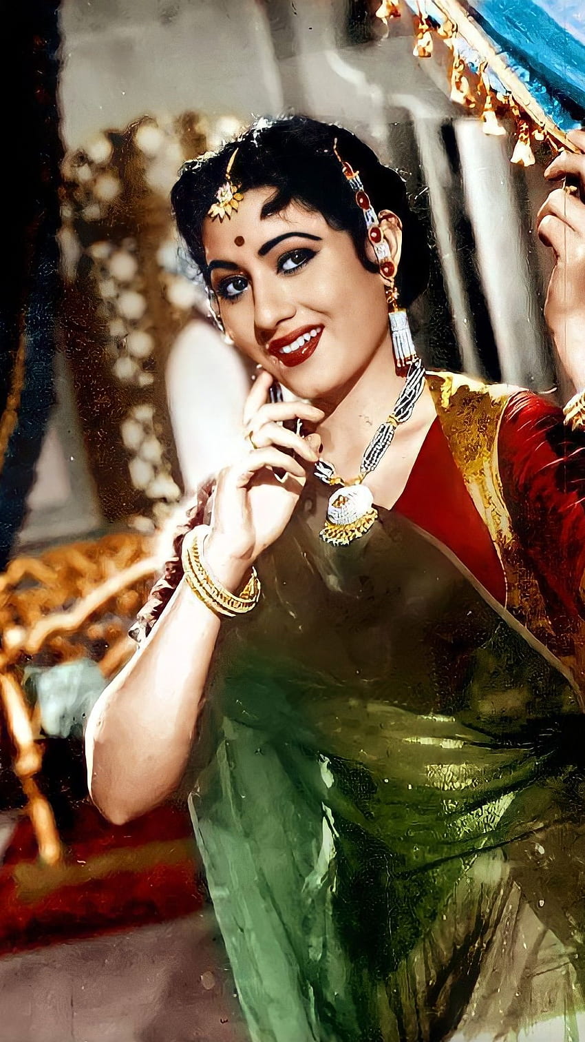 Madhubala, attrice di Bollywood, vintage Sfondo del telefono HD