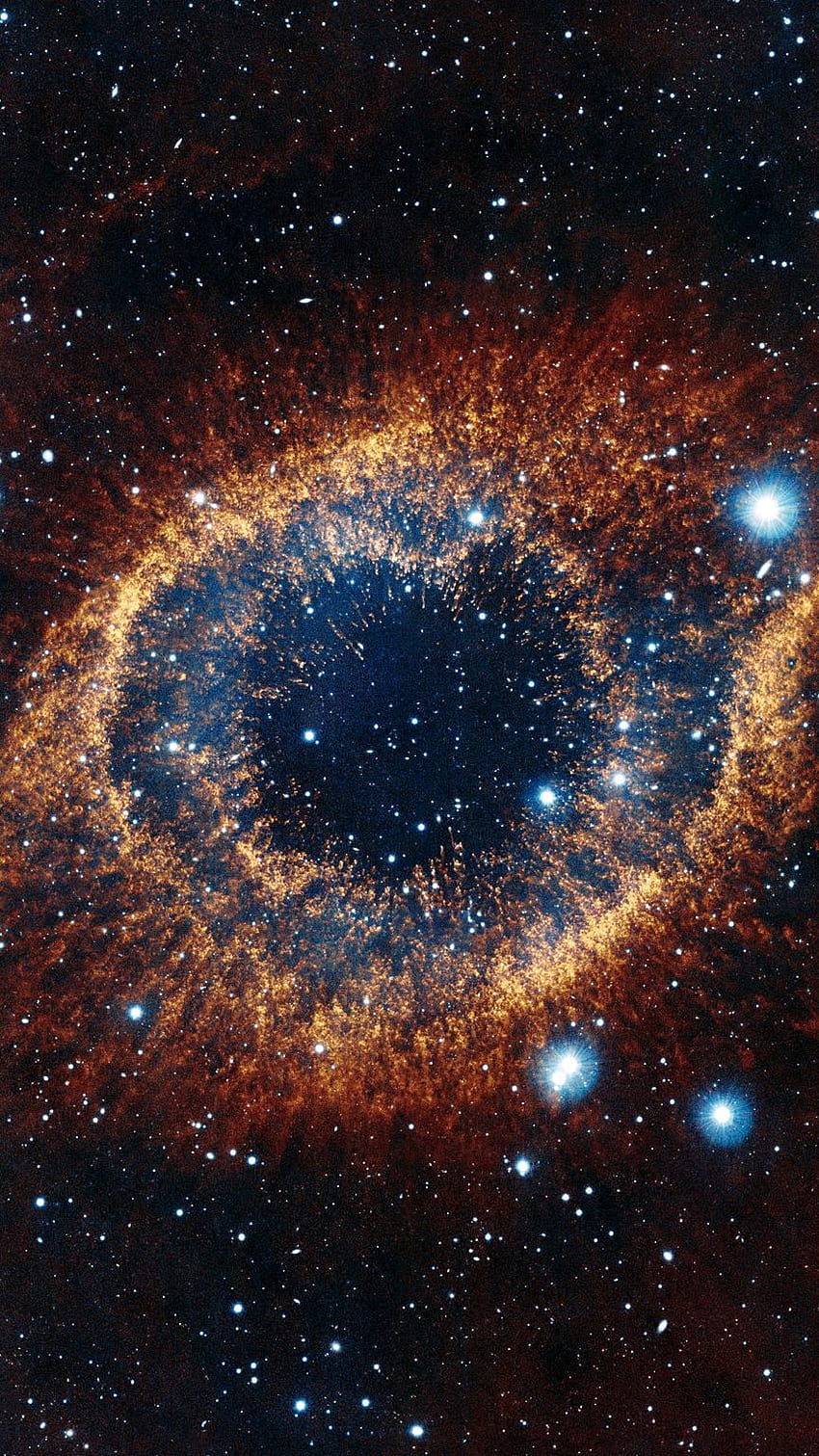 Mgławica Helix Oko Boga IPhone. Mgławica, Kosmiczny Teleskop Hubble'a, Kosmiczny iPhone, Mgławica Pierścień Tapeta na telefon HD