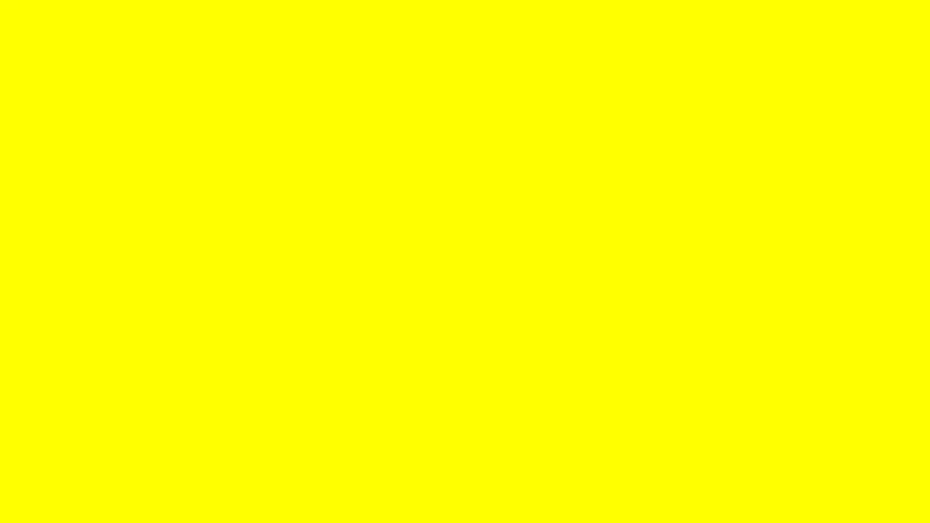 Sarı Düz ​​Renk Arka Plan, Sarı Afiş HD duvar kağıdı