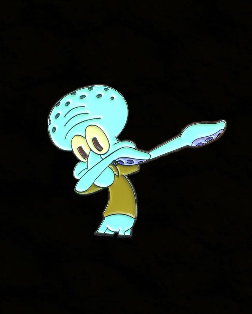 Squidward Dab pin Do it! Available to purchase through their link in bio!. Squidward, Girl face drawing, Cute little things HD phone wallpaper