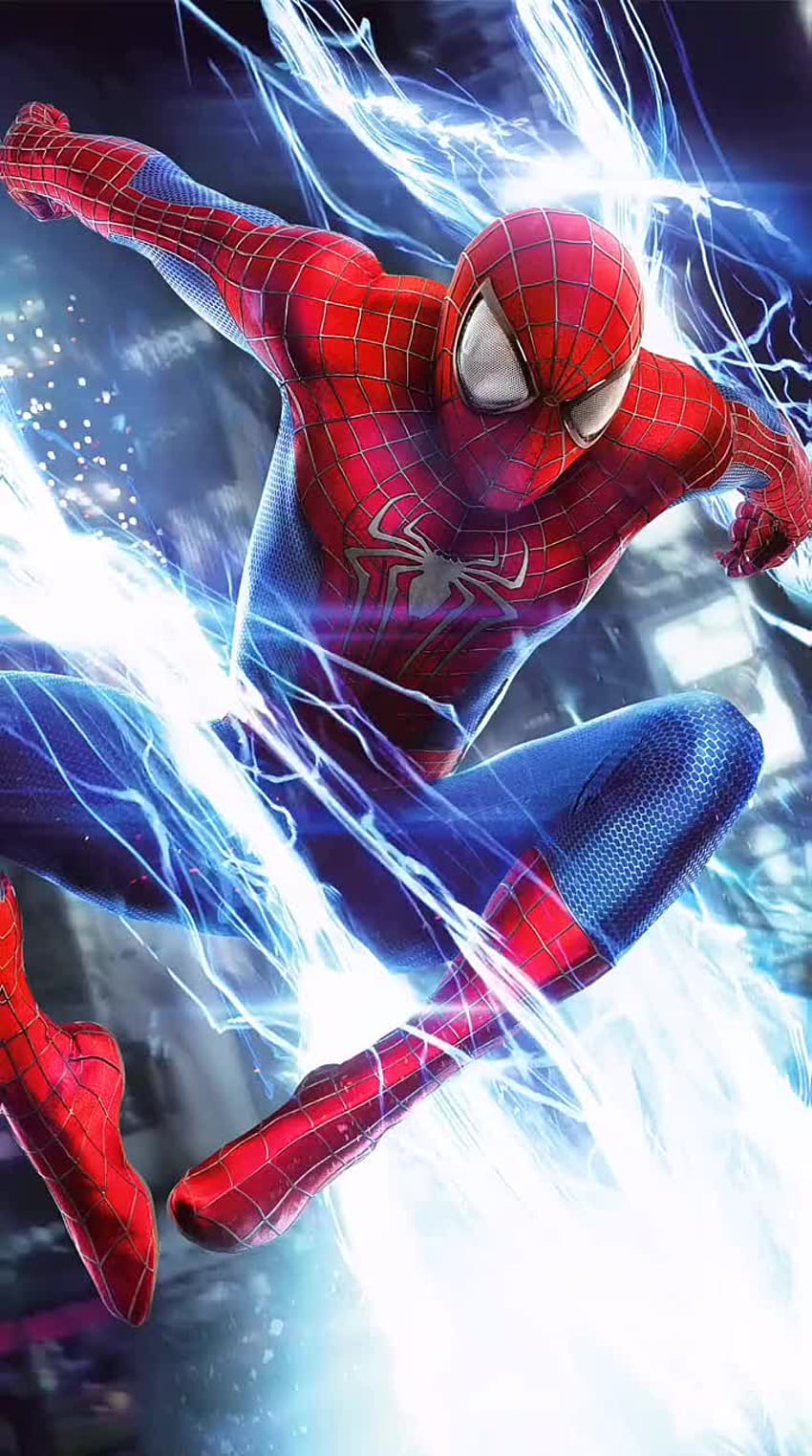 Scopri i video popolari di Spiderman dal vivo, Spider-Man Vertical Sfondo del telefono HD