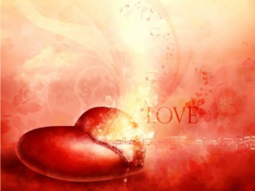 Herz, Herzen, Liebe HD-Hintergrundbild