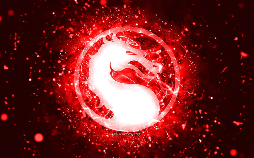 Mortal Kombat red logo, , red neon lights, creative, red abstract  background, Mortal Kombat logo, online games, Mortal Kombat HD wallpaper |  Pxfuel