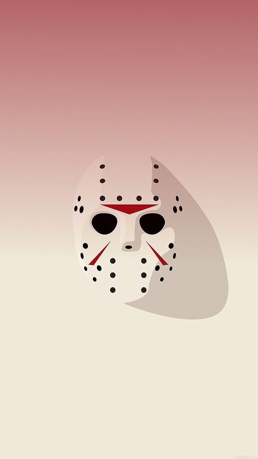 Jason, Friday The 13th, abstract, , iPhone, clean, neutral, minimal, graphy, iphone 7, iPhone 6, iOS. , Phone , iPhone HD phone wallpaper